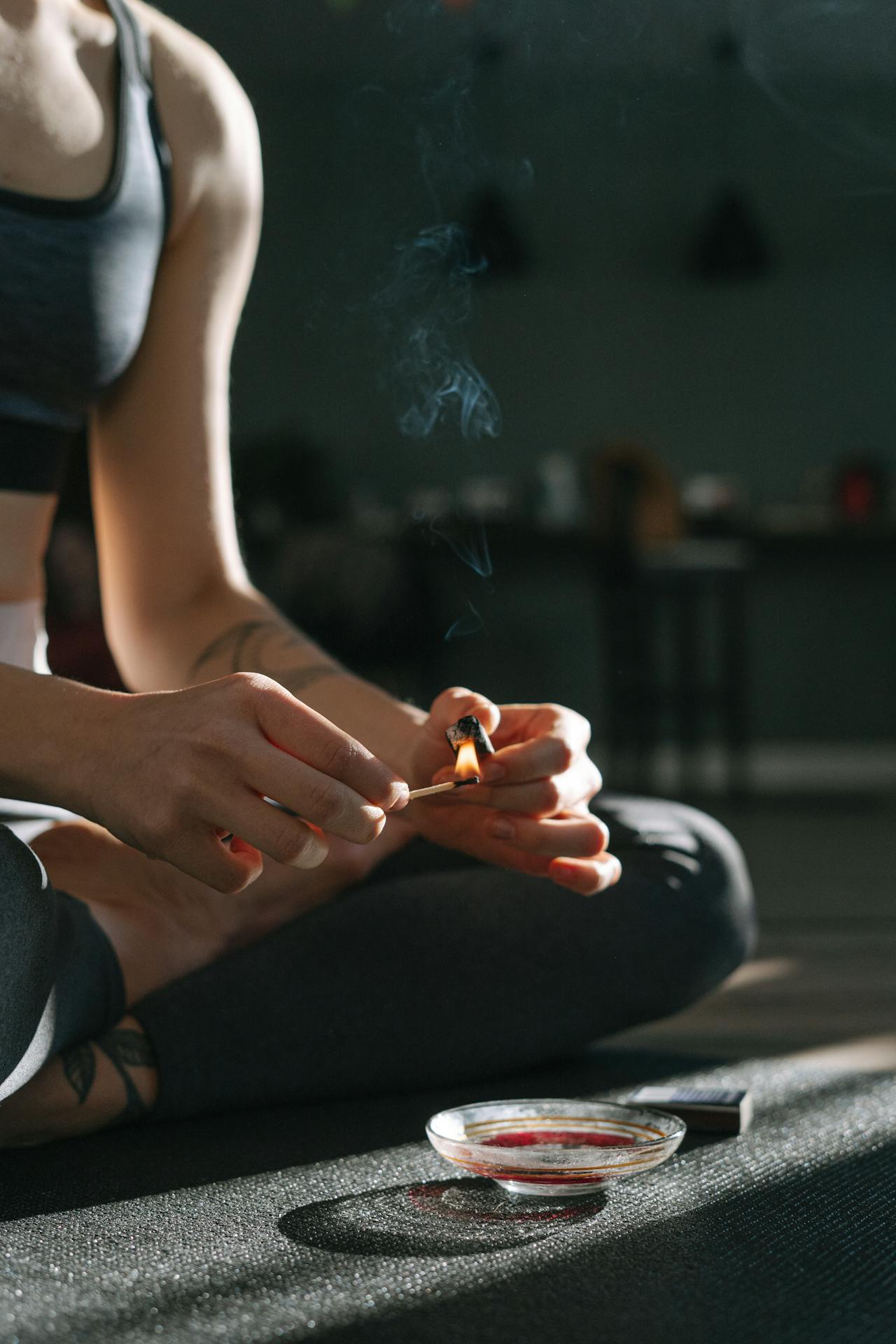 Yoga studio interijer